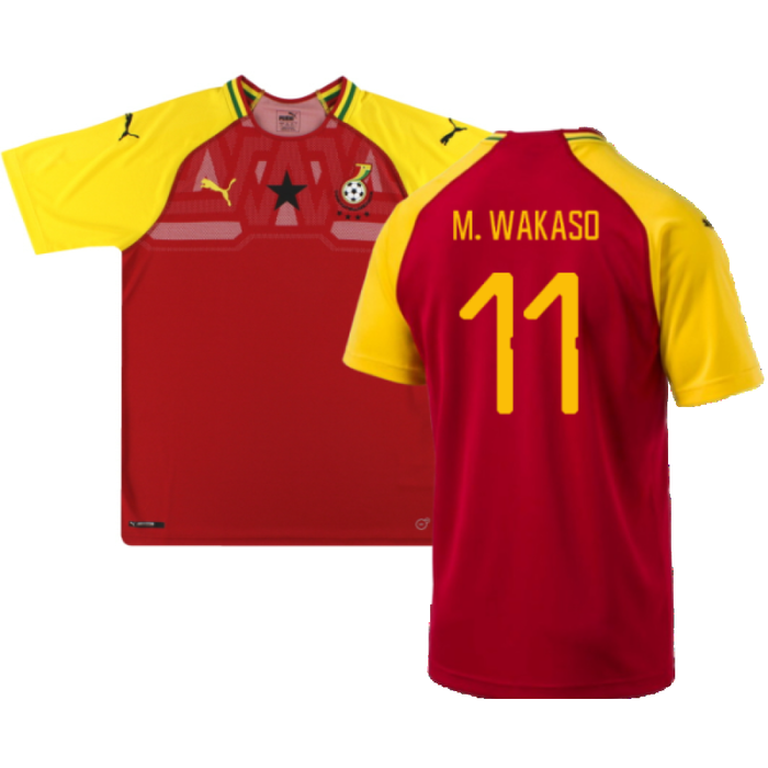Ghana 2018-19 Home Shirt (L) (BNWT) (M. Wakaso 11)