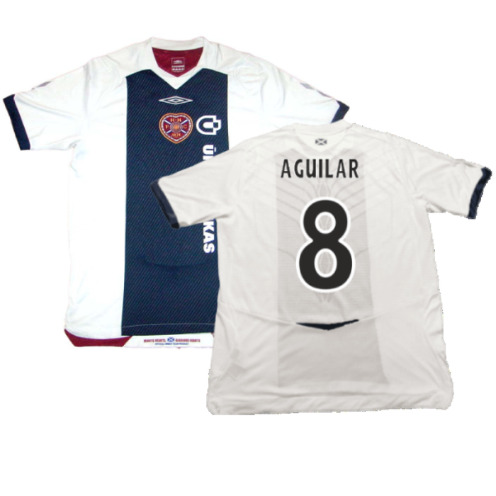 Hearts 2008-09 Away Shirt (XXL) (BNWT) (Aguilar 8)