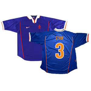 Holland 1998-2000 Away (M) (Excellent) (Stam 3)_0