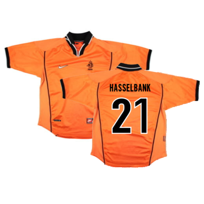 Holland 1998-1999 Home Shirt (M) (Good) (Hasselbank 21)