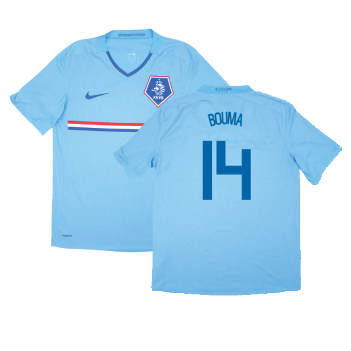 Holland 2008-10 Away Shirt (XLB) (Fair) (Bouma 14)