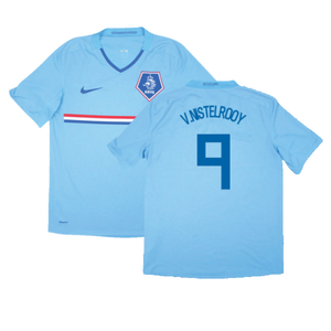 Holland 2008-10 Away Shirt (XLB) (Fair) (V.Nistelrooy 9)_0