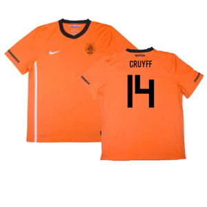 Holland 2010-11 Home Shirt (XL Boys) (Good) (Cruyff 14)_0