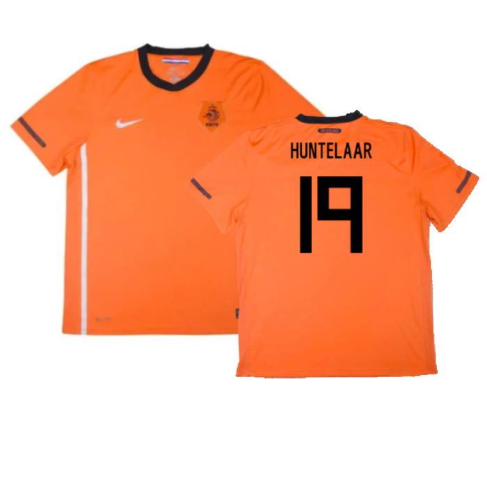 Holland 2010-11 Home Shirt (XL Boys) (Good) (Huntelaar 19)