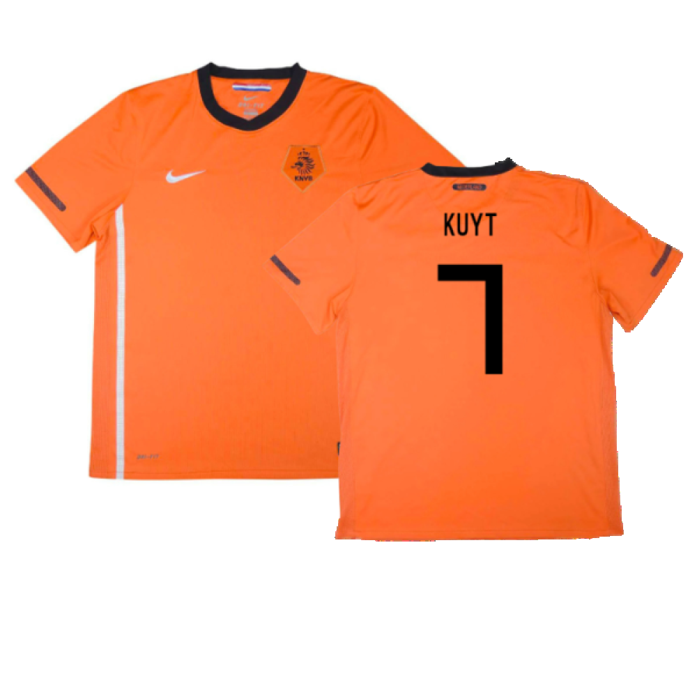 Holland 2010-11 Home Shirt (S) (Excellent) (Kuyt 7)_0