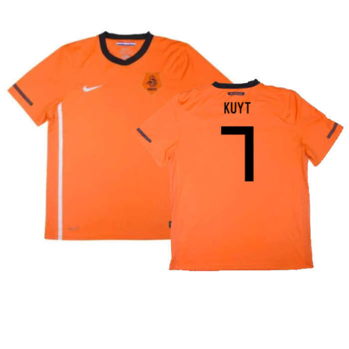 Holland 2010-11 Home Shirt (XL Boys) (Good) (Kuyt 7)