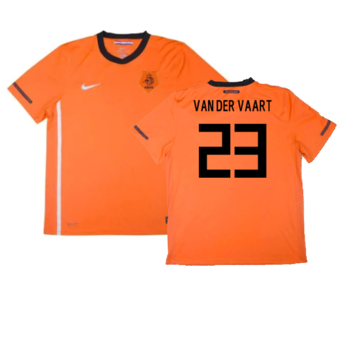 Holland 2010-11 Home Shirt (XL Boys) (Good) (Van Der Vaart 23)