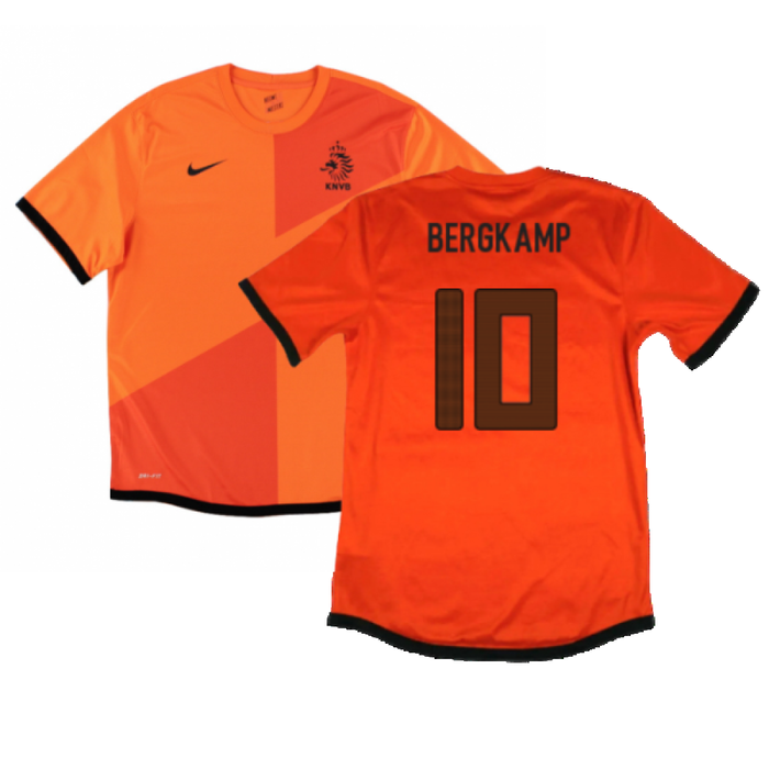 Holland 2012-13 Home Shirt (L) (Good) (Bergkamp 10)