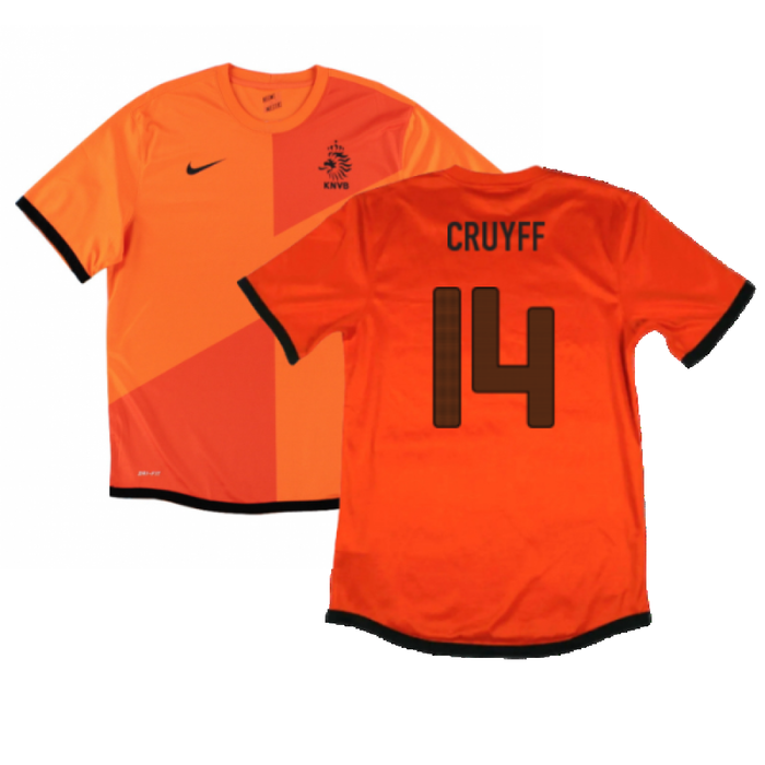 Holland 2012-13 Home Shirt (L) (Good) (Cruyff 14)