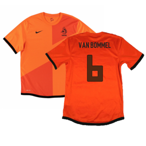 Holland 2012-13 Home Shirt (Excellent) (Van Bommel 6)_0