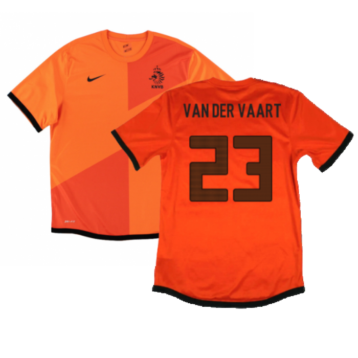 Holland 2012-13 Home Shirt (Excellent) (Van Der Vaart 23)