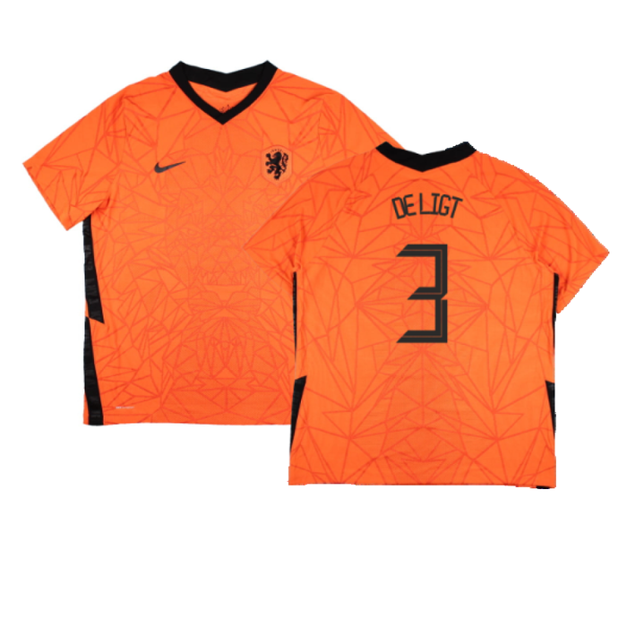 Holland 2020-21 Home Shirt (Excellent) (DE LIGT 3)