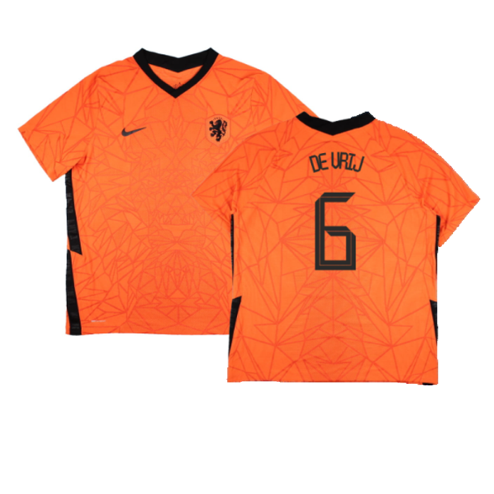 Holland 2020-21 Home Shirt (Excellent) (DE VRIJ 6)