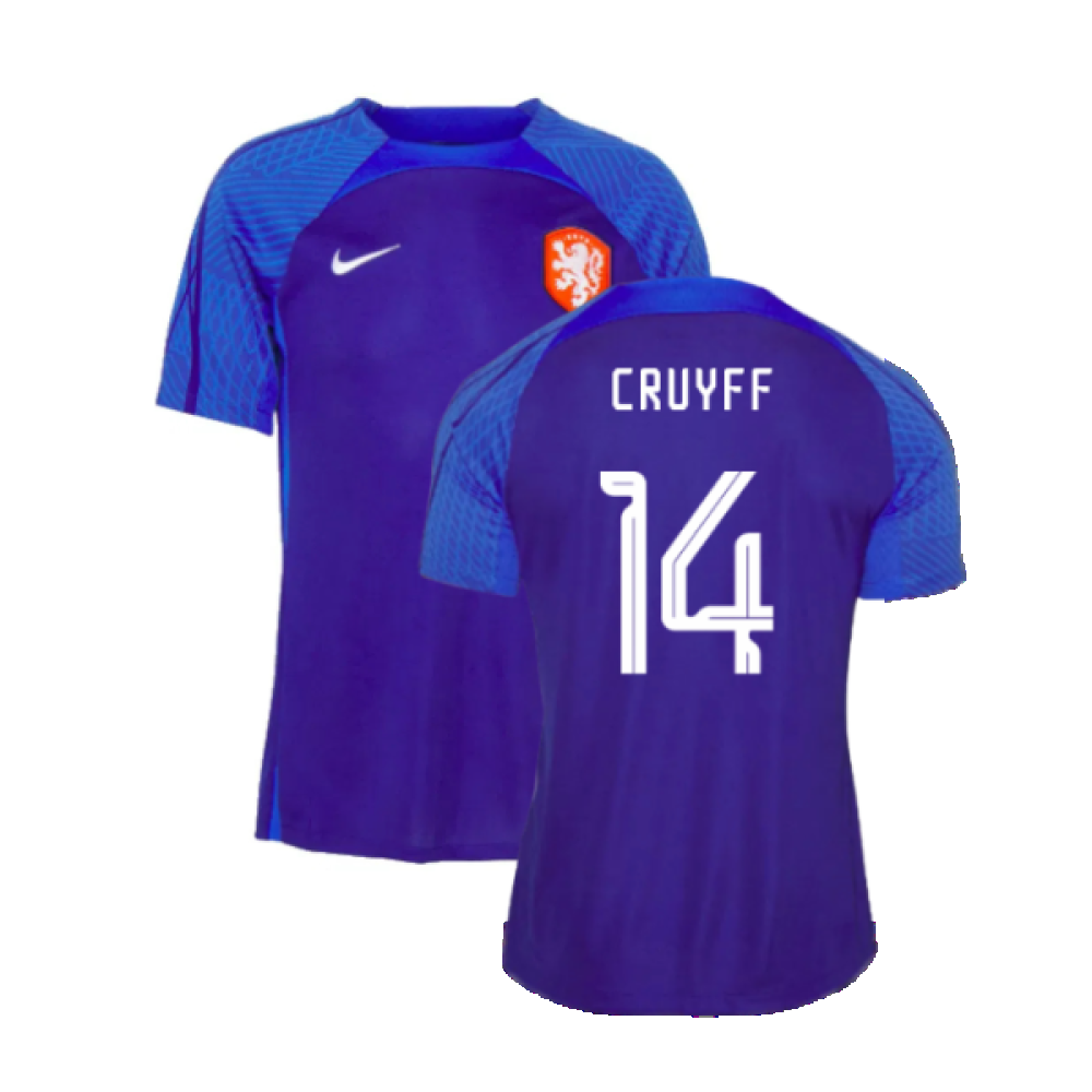 Holland 2022-23 Nike Training Shirt (L) (CRUYFF 14) (Excellent)_0