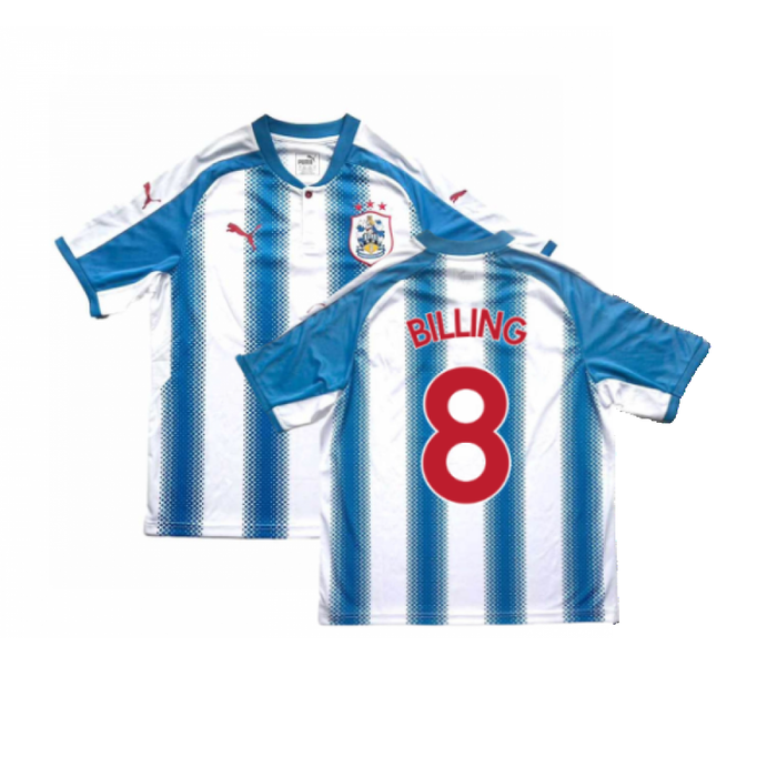 Huddersfield 2017-18 Home Shirt (Excellent) (Billing 8)