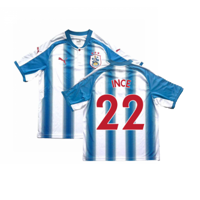 Huddersfield 2017-18 Home Shirt (Excellent) (Ince 22)