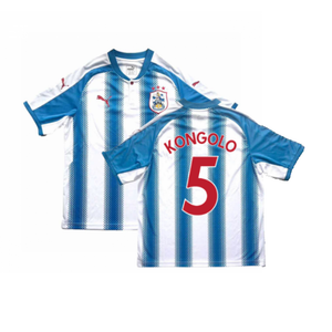 Huddersfield 2017-18 Home Shirt (2XL) (Mint) (Kongolo 5)_0