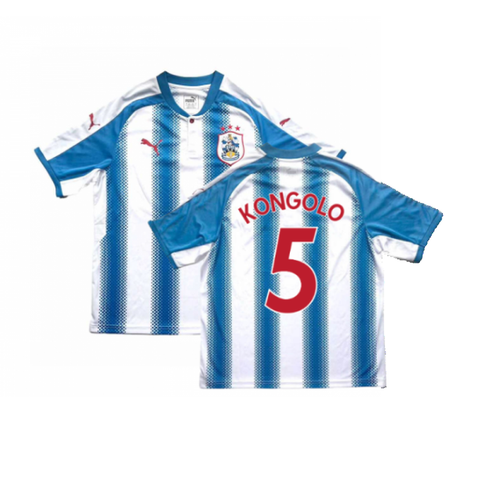 Huddersfield 2017-18 Home Shirt (Mint) (Kongolo 5)