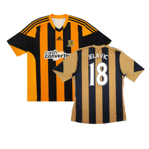 Hull City 2013-14 Home Shirt (Very Good) (Jelavic 18)_0