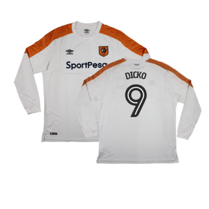 Hull City 2017-18 Long Sleeve Away Shirt (XXL) (Excellent) (Dicko 9)_0