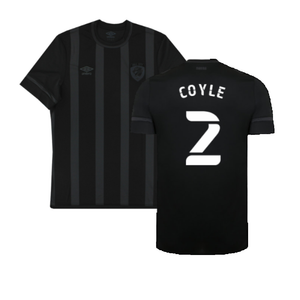 Hull City 2021-22 Away Shirt (Sponsorless) (XXL) (Coyle 2) (Mint)_0