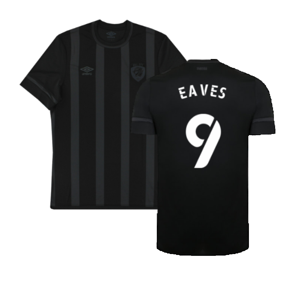 Hull City 2021-22 Away Shirt (Sponsorless) (L) (Eaves 9) (Mint)_0