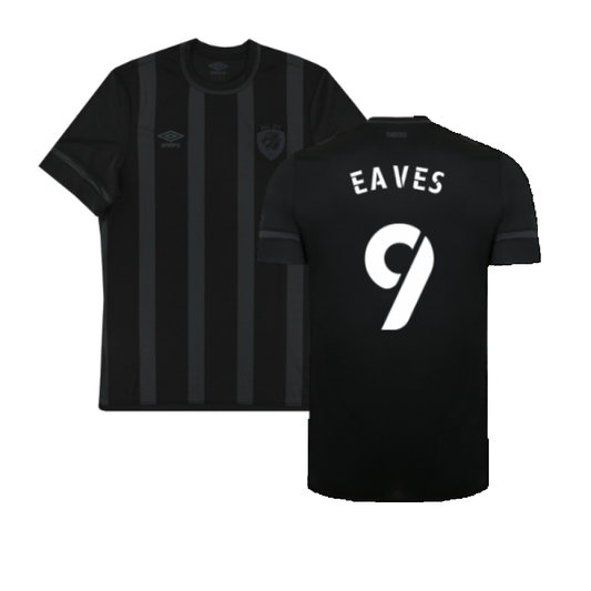 Hull City 2021-22 Away Shirt (Sponsorless) (L) (Eaves 9) (Mint)_0