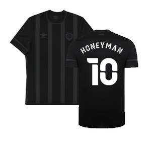 Hull City 2021-22 Away Shirt (Sponsorless) (XXL) (Honeyman 10) (Mint)_0