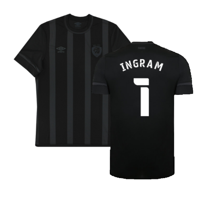 Hull City 2021-22 Away Shirt (Sponsorless) (L) (Ingram 1) (Excellent)