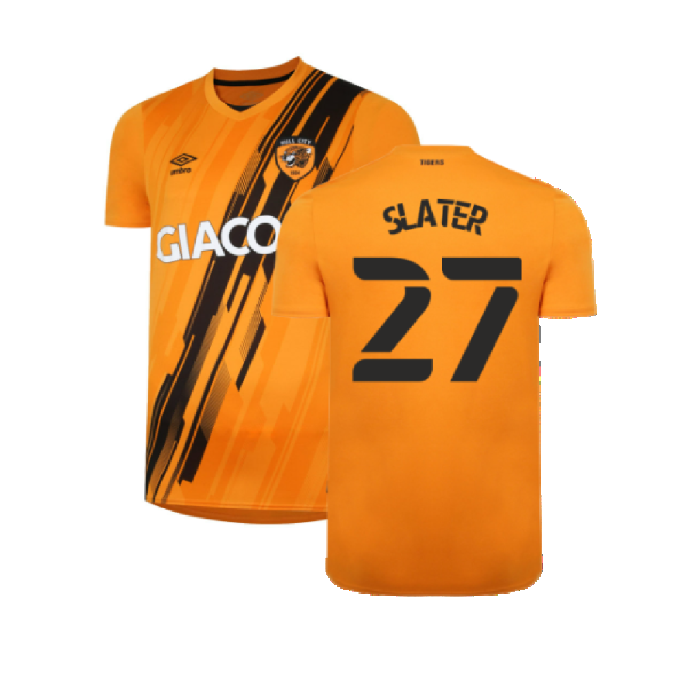 Hull City 2021-22 Home Shirt (M) (Excellent) (Slater 27)_0