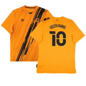 Hull City 2021-22 Home Shirt (Sponsorless) (3XL) (Excellent) (Geovanni 10)_0