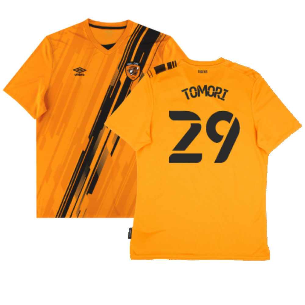 Hull City 2021-22 Home Shirt (Sponsorless) (3XL) (Excellent) (Tomori 29)_0