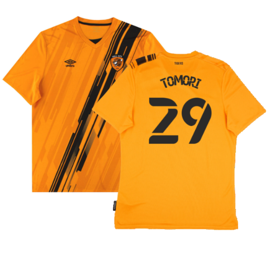 Hull City 2021-22 Home Shirt (Sponsorless) (L) (Excellent) (Tomori 29)_0