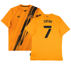 Hull City 2021-22 Home Shirt (Sponsorless) (L) (Excellent) (Tufan 7)_0