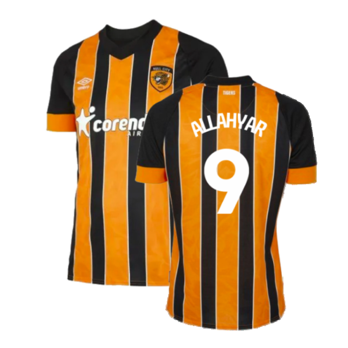 Hull City 2022-23 Home Shirt (XXL) (ALLAHYAR 9) (Very Good)