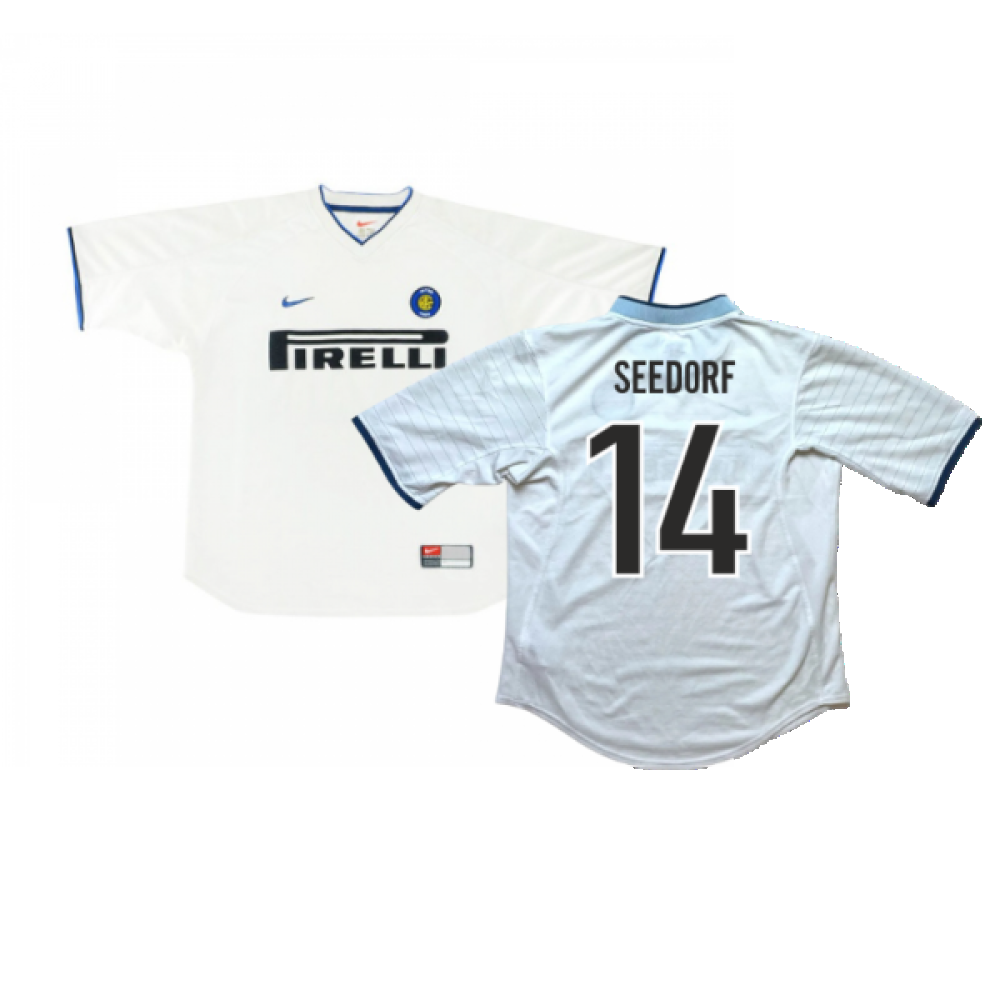 Inter Milan 1999-00 Away Shirt (L) (Excellent) (Seedorf 14