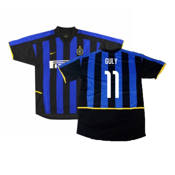 Inter Milan 2002-03 Home Shirt (Very Good) (Guly 11)