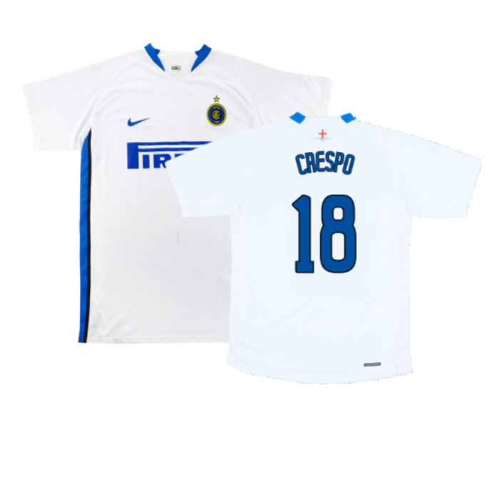 Inter Milan 2006-2007 Away Shirt (Excellent) (Crespo 18)