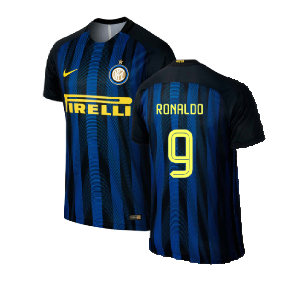 Inter Milan 2016 17 Home Shirt S Excellent Ronaldo 9