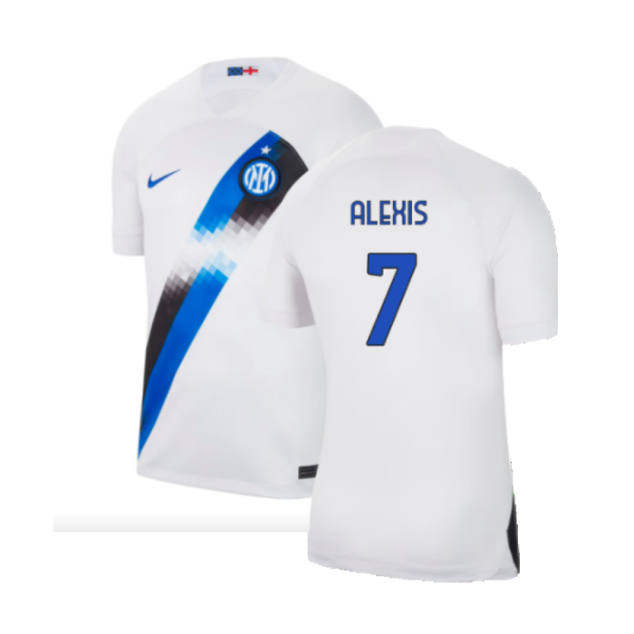 Inter Milan 2023-24 Away Shirt (Sponsorless) (M) (Alexis 7) (BNWT)