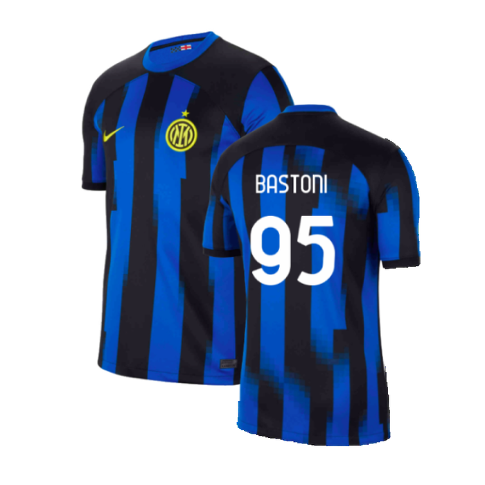 Inter Milan 2023-24 Home Shirt (SB) (Bastoni 95) (Excellent)