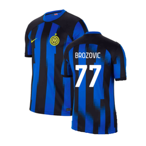 Inter Milan 2023-24 Home Shirt (SB) (Brozovic 77) (Excellent)_0