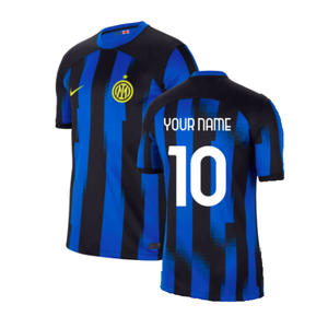 Inter Milan 2023-24 Home Shirt (SB) (Your Name 10) (Excellent)_0