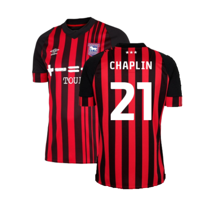 Ipswich Town 2022-23 Away Shirt (M) (Excellent) (CHAPLIN 21)