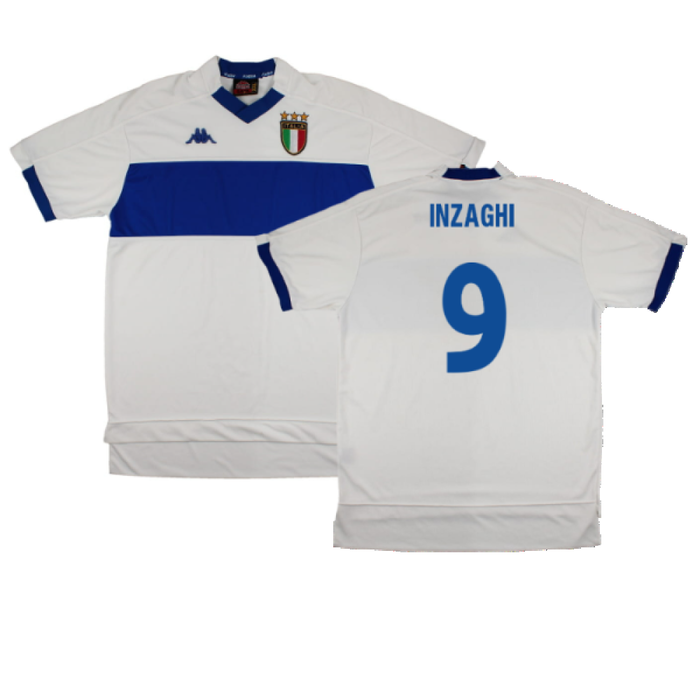 Italy 1999-00 Away Shirt (XXL) (Very Good) (INZAGHI 9)