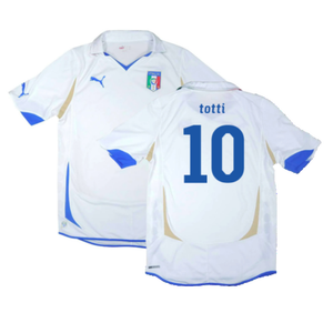 Italy 2010-11 Away Shirt (L) (Very Good) (Totti 10)_0