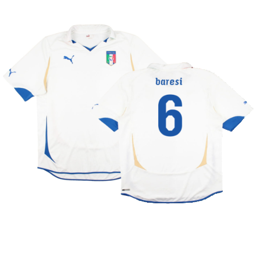 Italy 2010-12 Away Shirt (M) (Fair) (Baresi 6)_0