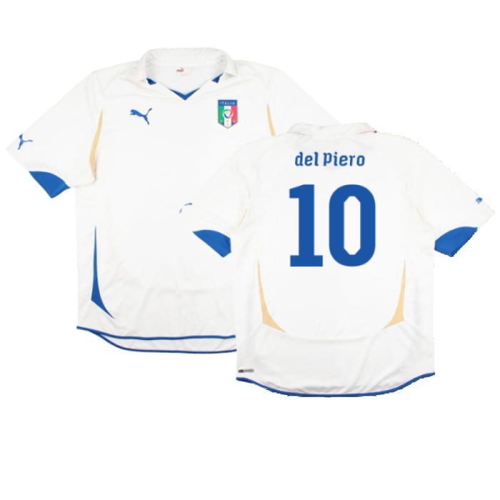 Italy 2010-12 Away Shirt (M) (Fair) (Del Piero 10)