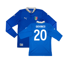 Italy 2012-13 Home Long Sleeve Shirt (S) (Fair) (Giovinco 20)_0