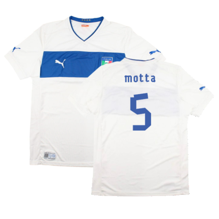 Italy 2012-14 Away Shirt (L) (Very Good) (Motta 5)